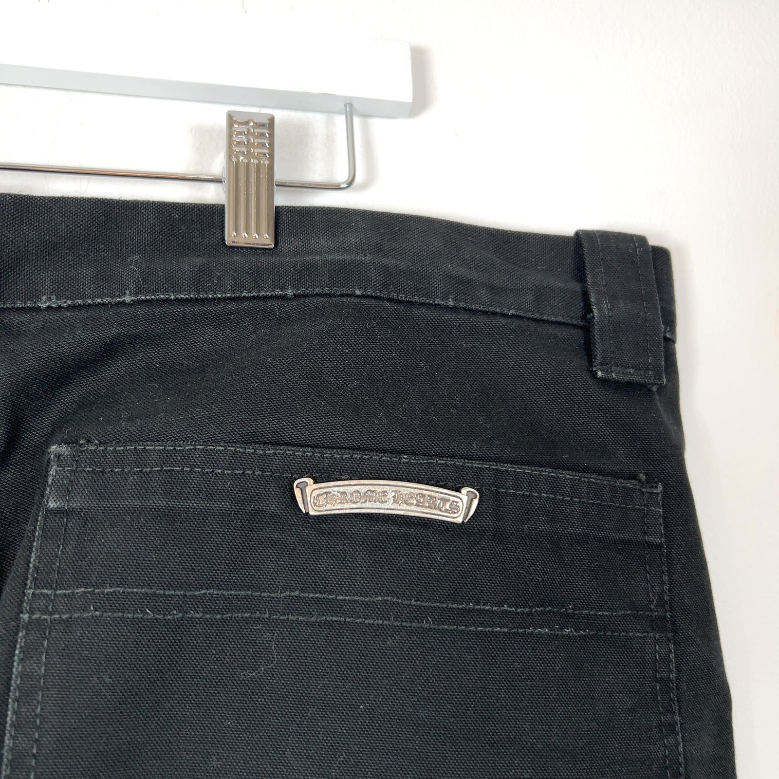 Chrome Hearts Canvas Carpenter Double Knee Pants