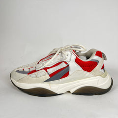 Amiri Grey/Red Bone Runner Size 42