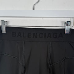 Balenciaga Black Biker Shorts Size L