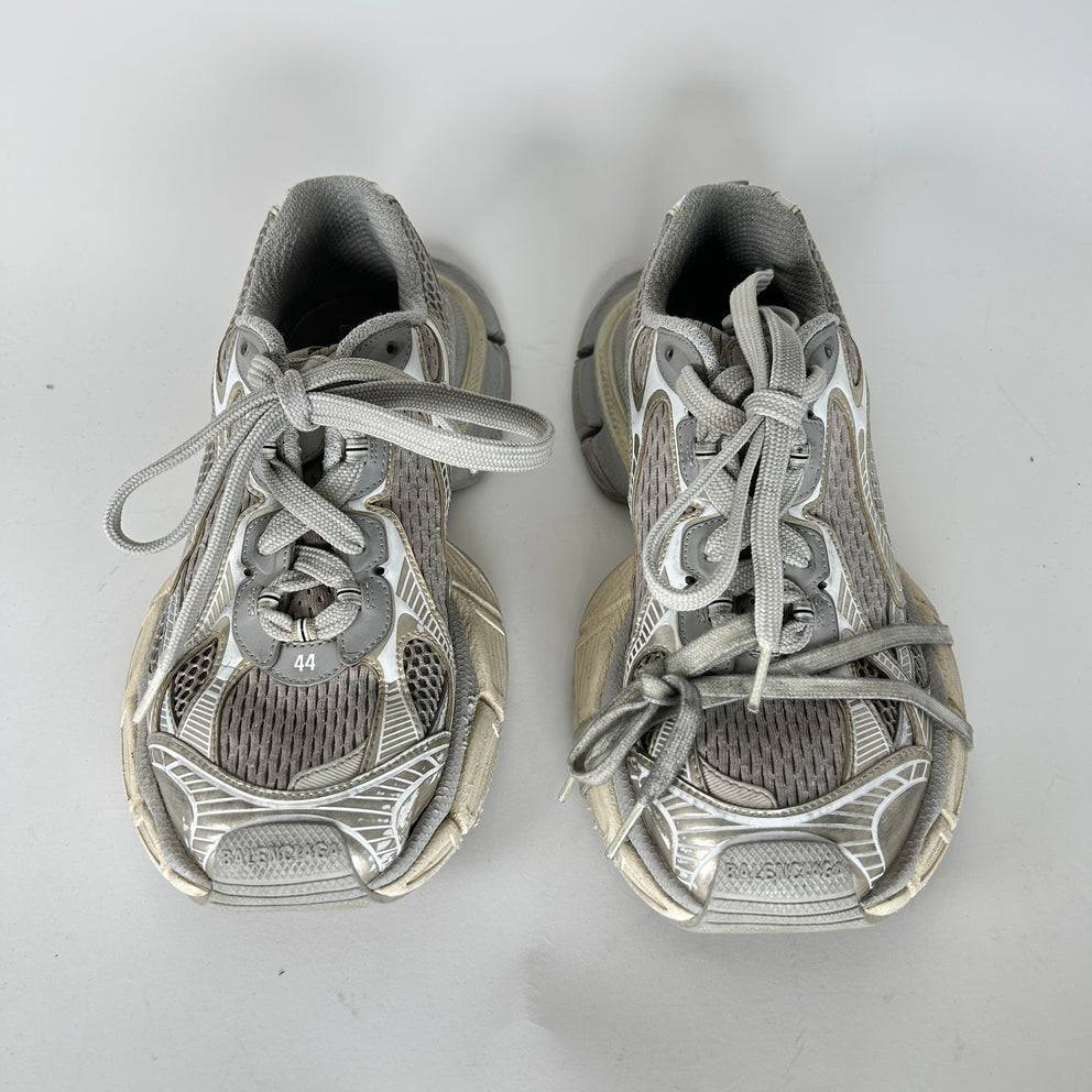 Balenciaga 3XL Grey Distresed Sneaker Size 44