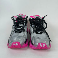 Balenciaga Black/Pink Runners Size 40
