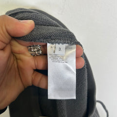 Thom Browne Dark Grey RWB Back Tag Sweatpants Size 3
