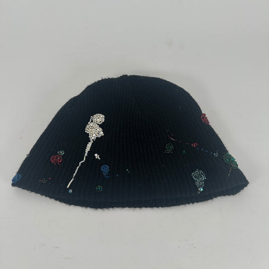 Undercover Sequin 2023 Wool Black Beanie