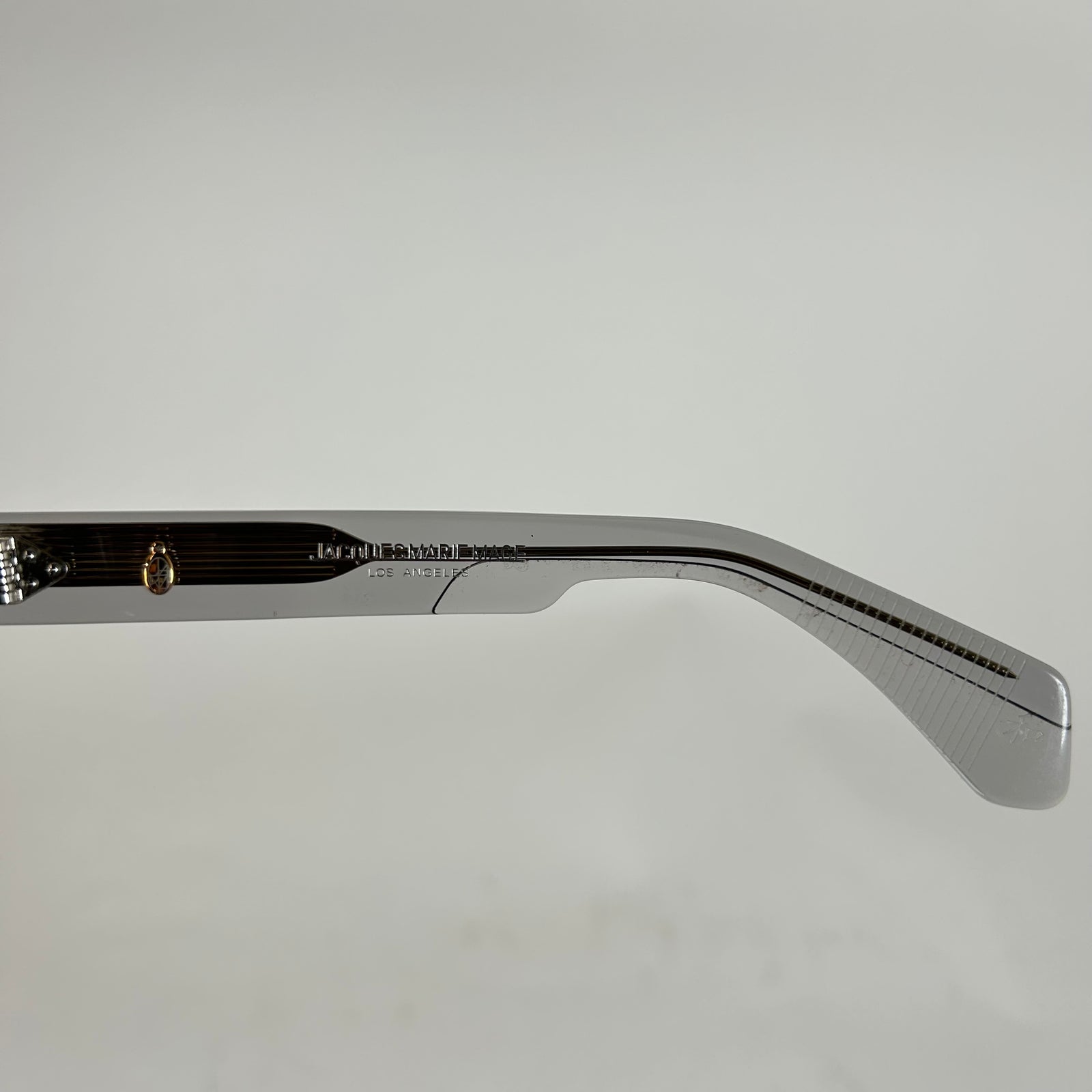 Jacques Marie Mage Grey ‘Enzo’ Sunglasses