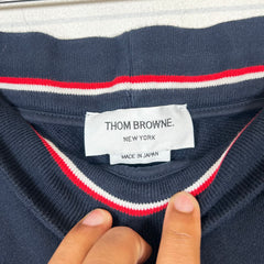 Thom Browne Navy 4-Bar Sweatpants Size 3