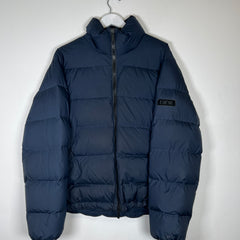 Dior Woven Down Jacket Navy Size 50it