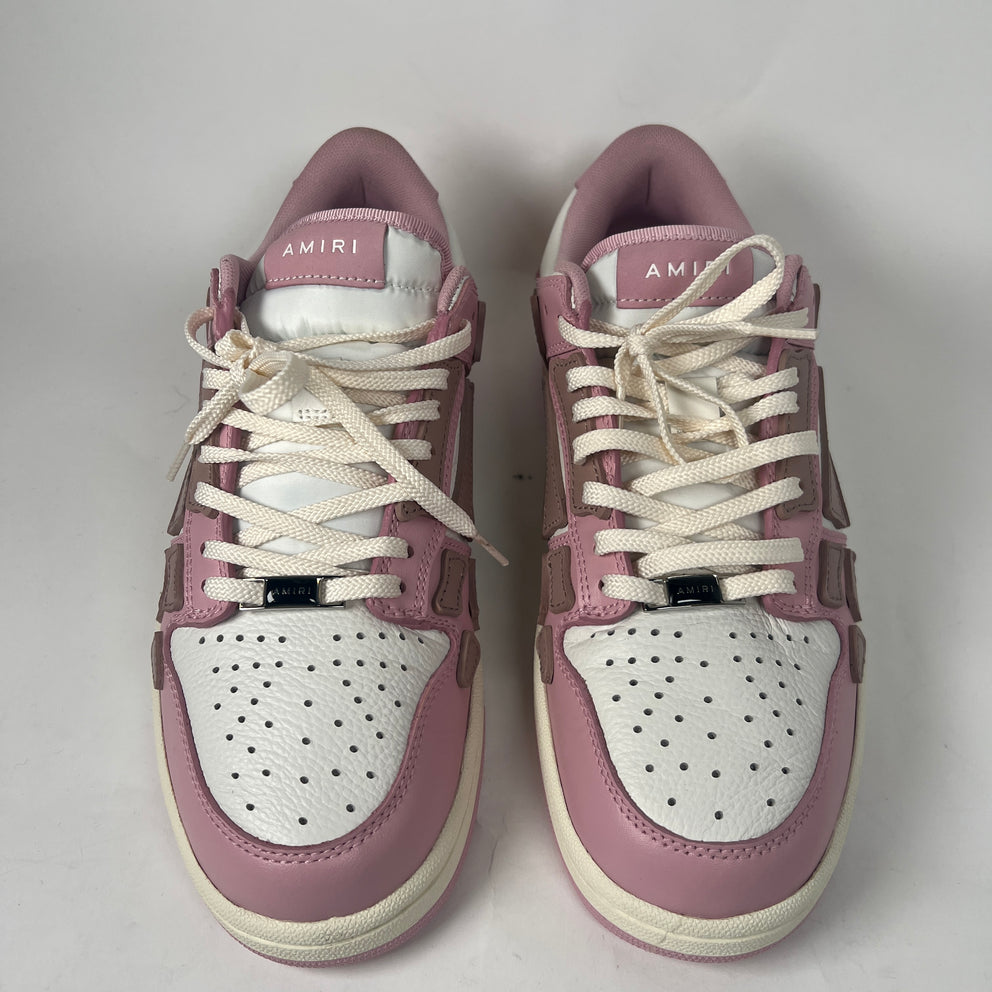 Amiri Pink Skel Low-Top Sneaker Size 42