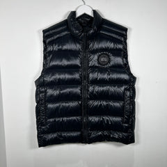 Canada Goose Black Puffer Vest Size XL
