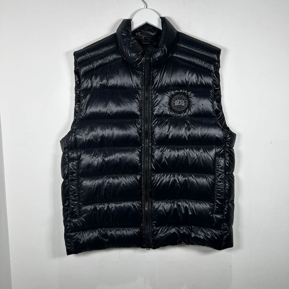 Canada Goose Black Puffer Vest Size XL