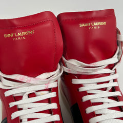 Saint Laurent SL/10H Court Inverse Bred High Tops Size 41