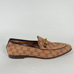 Gucci GG Monogram Horsebit Loafers 10.5