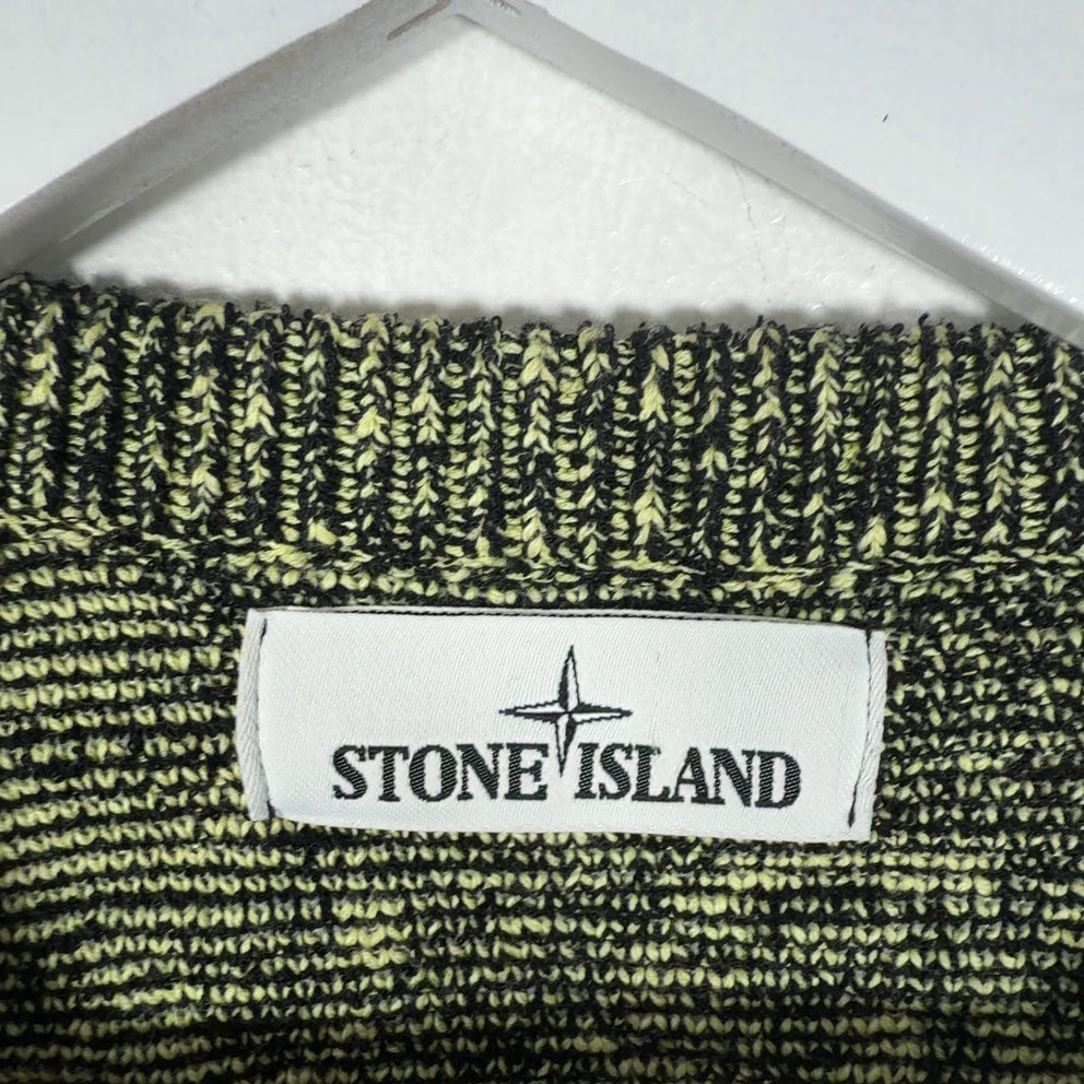 Stone Island Neon Knit Sweater