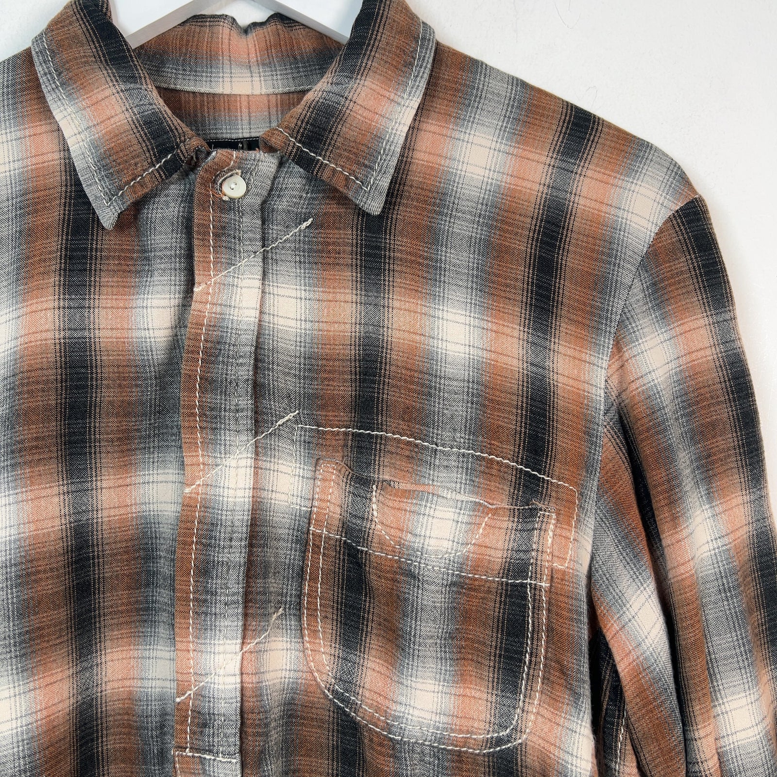 Number (N)ine 'The High Streets' Flannel