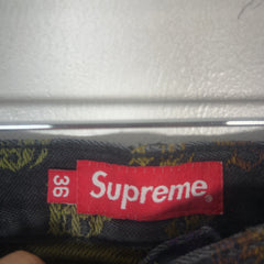 Supreme Gradient Old English Logo Denim Shorts