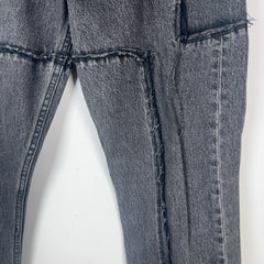 Vetements x Levis Reconstructed Straight Fit Denim Jeans