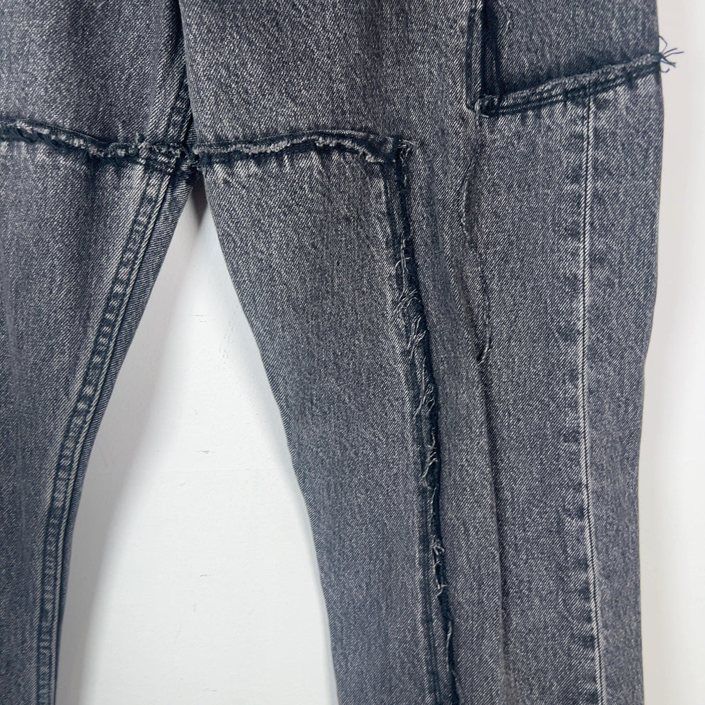 Vetements x Levis Reconstructed Straight Fit Denim Jeans