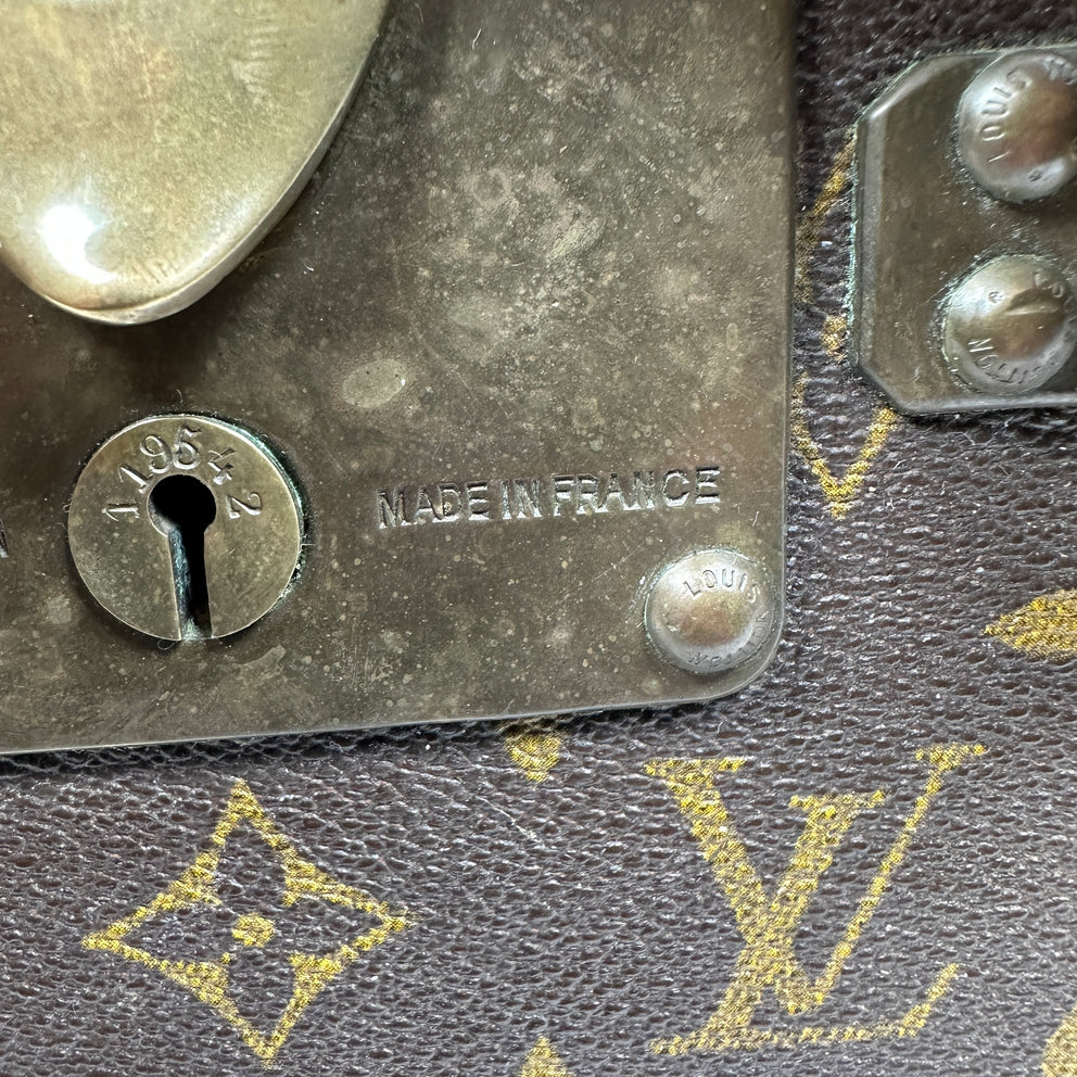 Louis Vuitton 1954 Monogram Alzer 50 Trunk