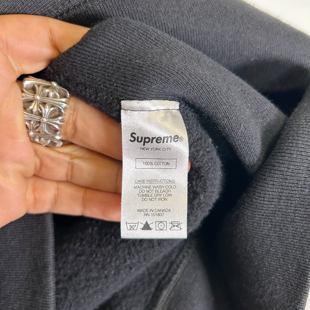 Supreme Black Box Logo Crewneck