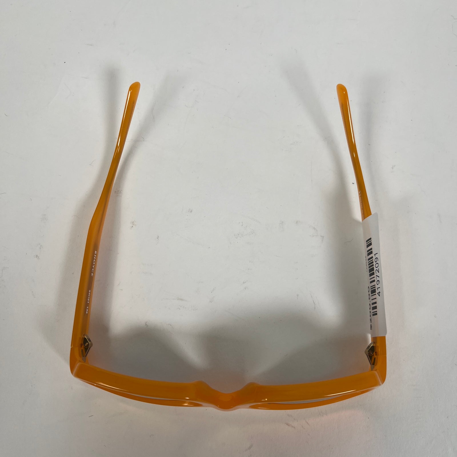 Rhude Rhoyce Orange Sunglasses