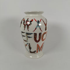 Supreme Alphabet Vase