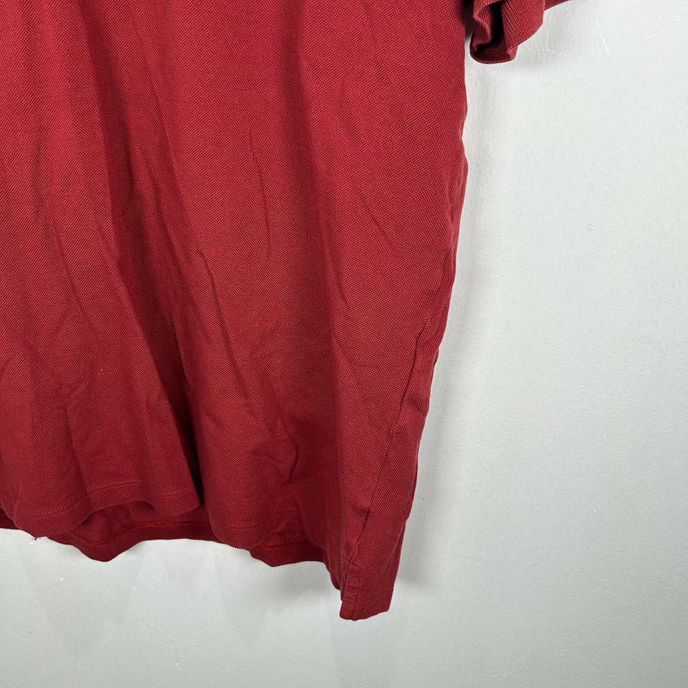 Louis Vutton Red Logo Polo Size XXL