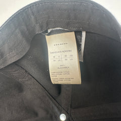 Rick Owens SS24 'Lido' Black Hat