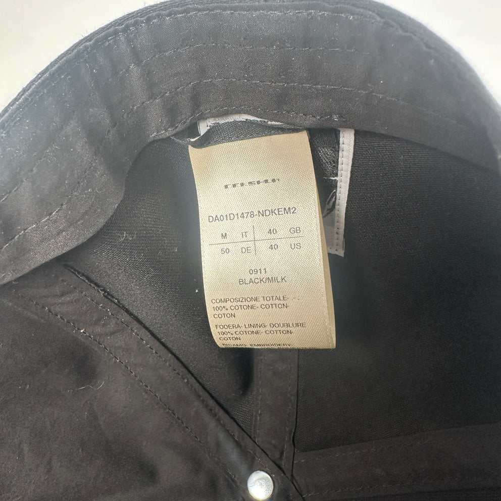 Rick Owens SS24 'Lido' Black Hat