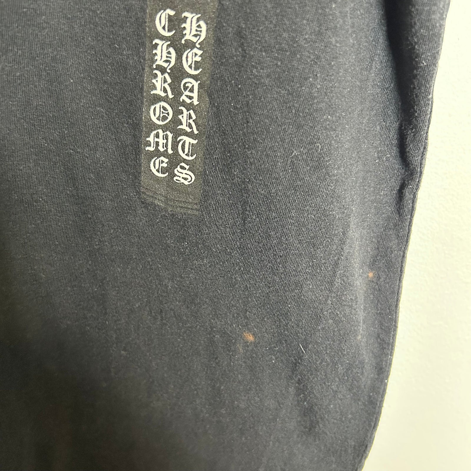 Chrome Hearts Black Boost Logo T-Shirt Size L