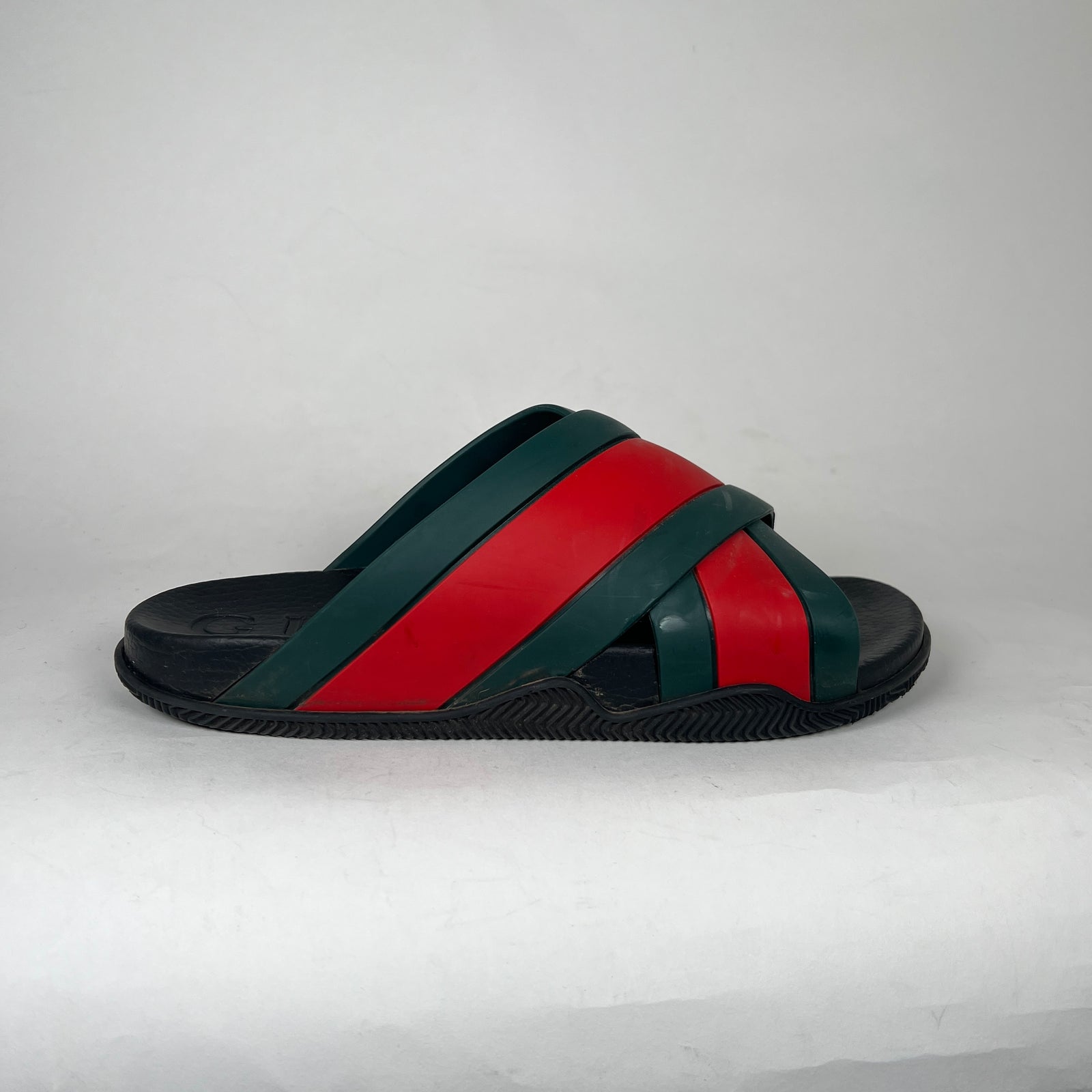 Gucci Agrado Web Strap Sandal Size 10