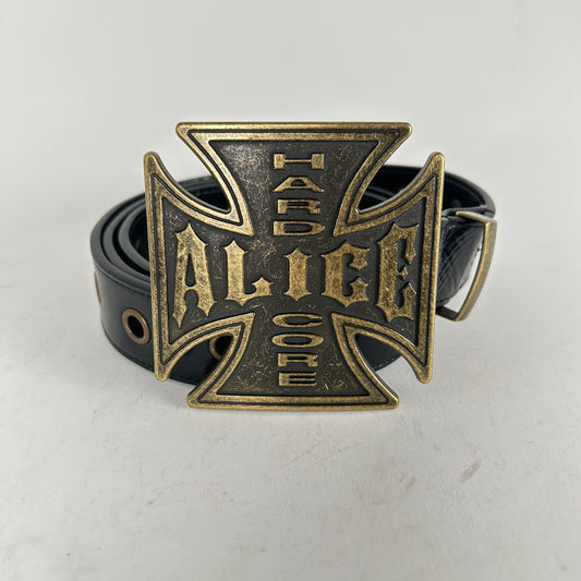 Alice Hardcore Iron Cross Belt Size OS
