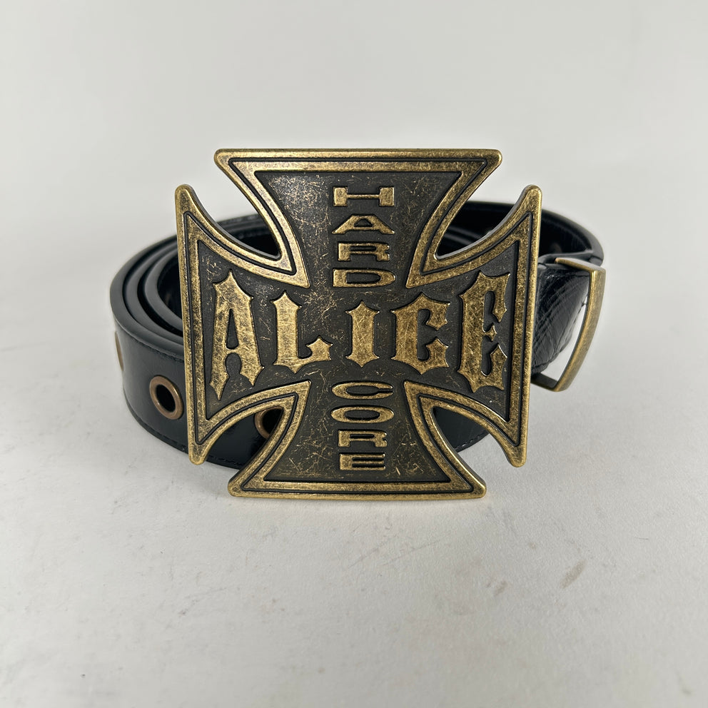 Alice Hardcore Iron Cross Belt Size OS