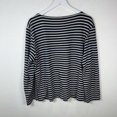Celine Striped Cotton Longsleeve