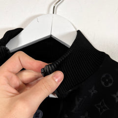 Louis Vuitton Black Monogram Jogging Jacket Size S
