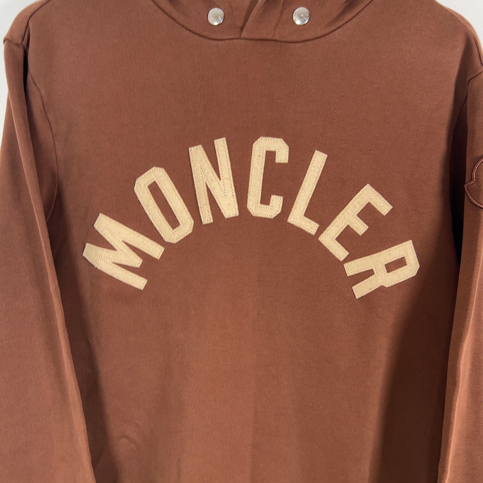 Moncler Spell Out Logo Hoodie