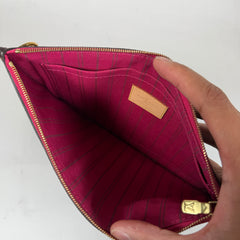 Louis Vuitton Monogram Travel Stickers Neverfull Pouch