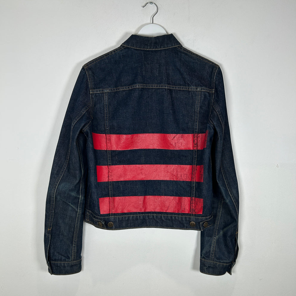 Helmut Lang 3 Stripe Jean Jacket Size S