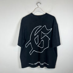 Godspeed Black Skeleton Motorcycle T-Shirt Size L