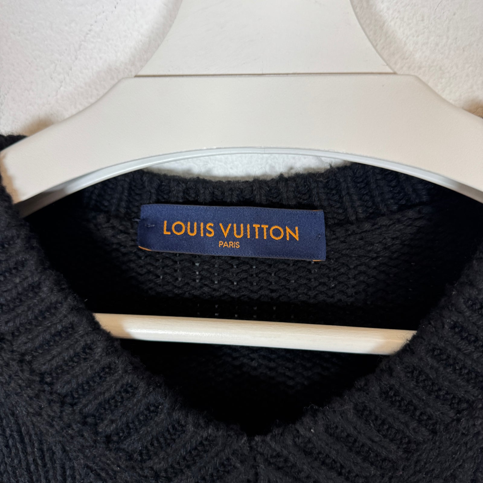 Louis Vuitton Intarsia Knit Football Shirt Size XL
