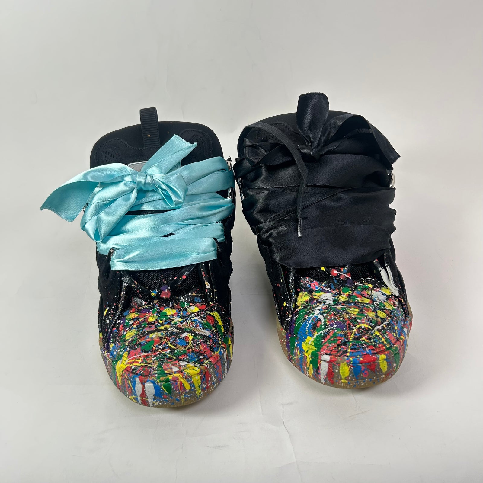 Lanvin x Gallery Dept Black Paint Splatter Curb Sneaker Size 43