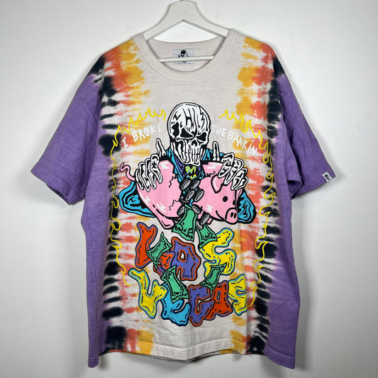 Warren Lotas Las Vegas Tye Dye T-Shirt Size XL