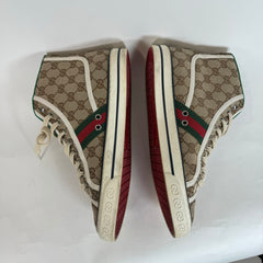 Gucci Beige Tennis 1977 High Top Sneaker Size 9