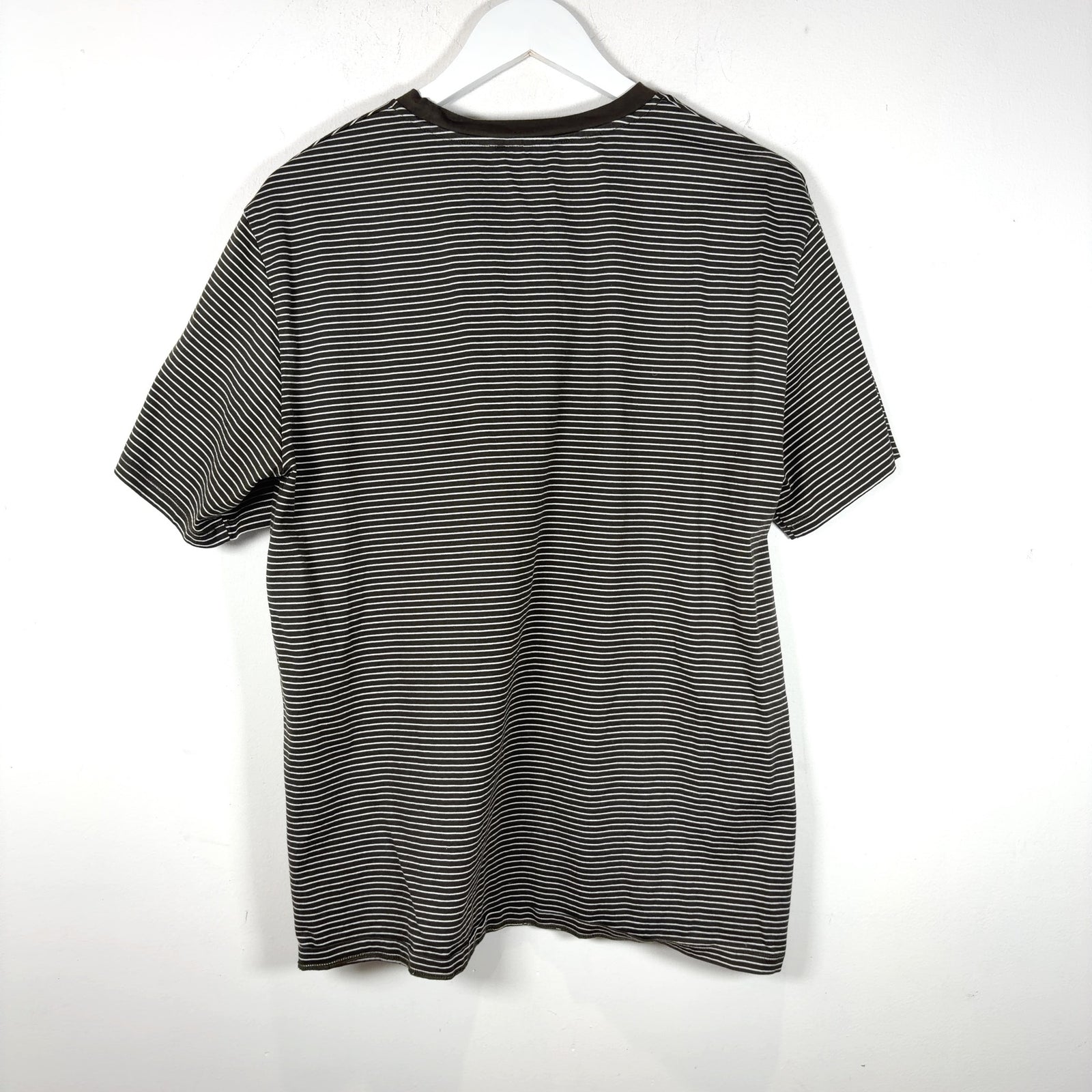 A.P.C Striped Logo T-Shirts