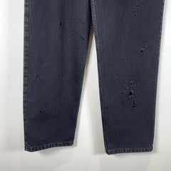 Balenciaga Shotgun Distressed Pants