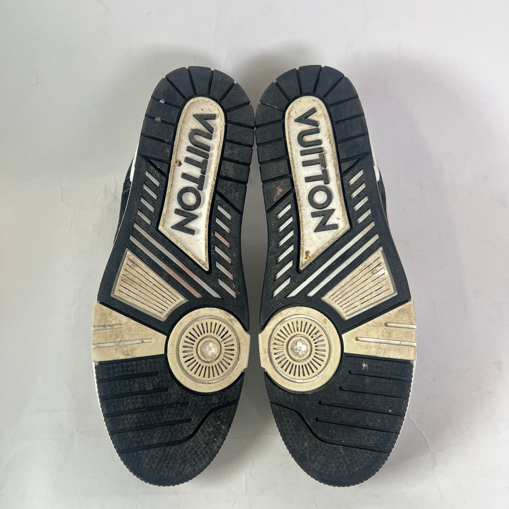 Louis Vuitton Denim Monogram LV Trainers