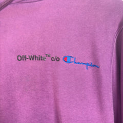 Off-White x Champion Arrow Graphic Hoodie