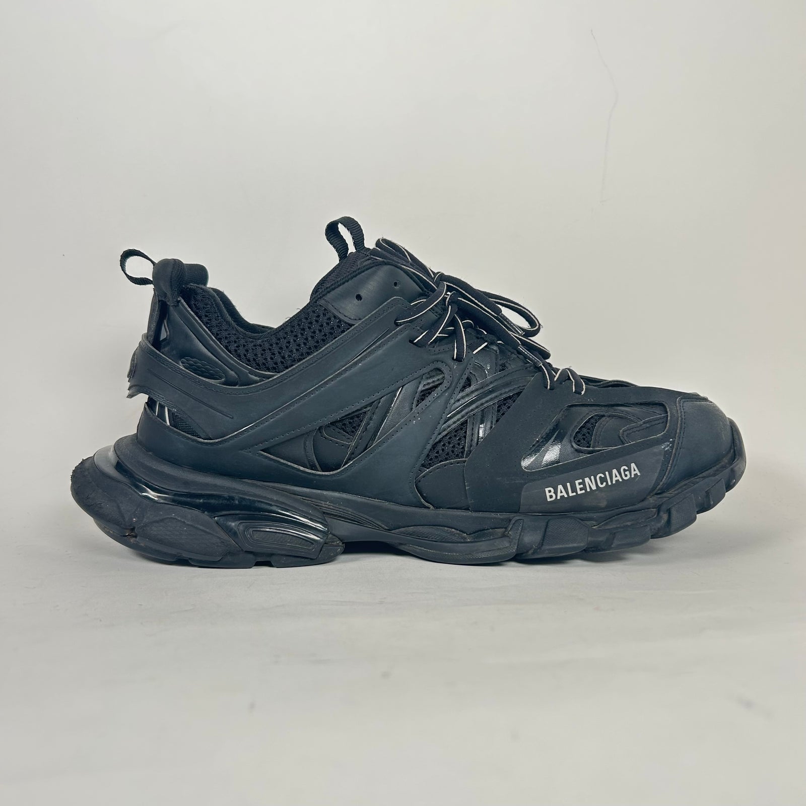 Balenciaga Black Track Sneakers Size 46