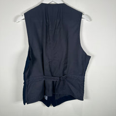 RRL Velvet Navy Vest Size M