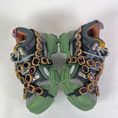 Gucci Crystal Embellished Flashtrek Sneaker