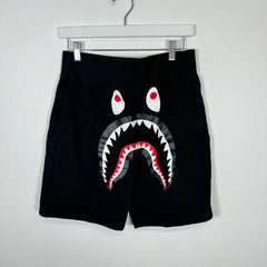 Bape Black Shark Shorts Size S