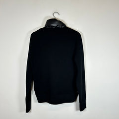Moncler Black Paneled Down Jacket Size S